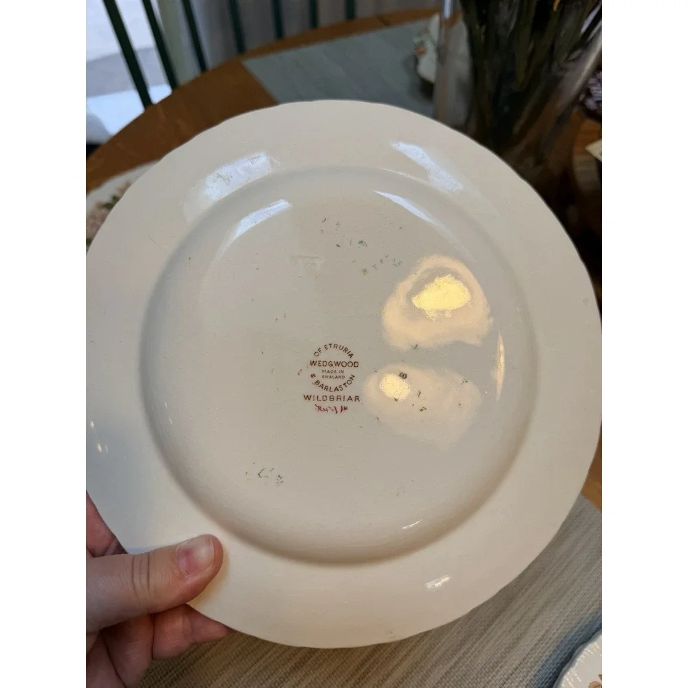 Set Of 4 Vtg Wedgwood Wildbriar 9